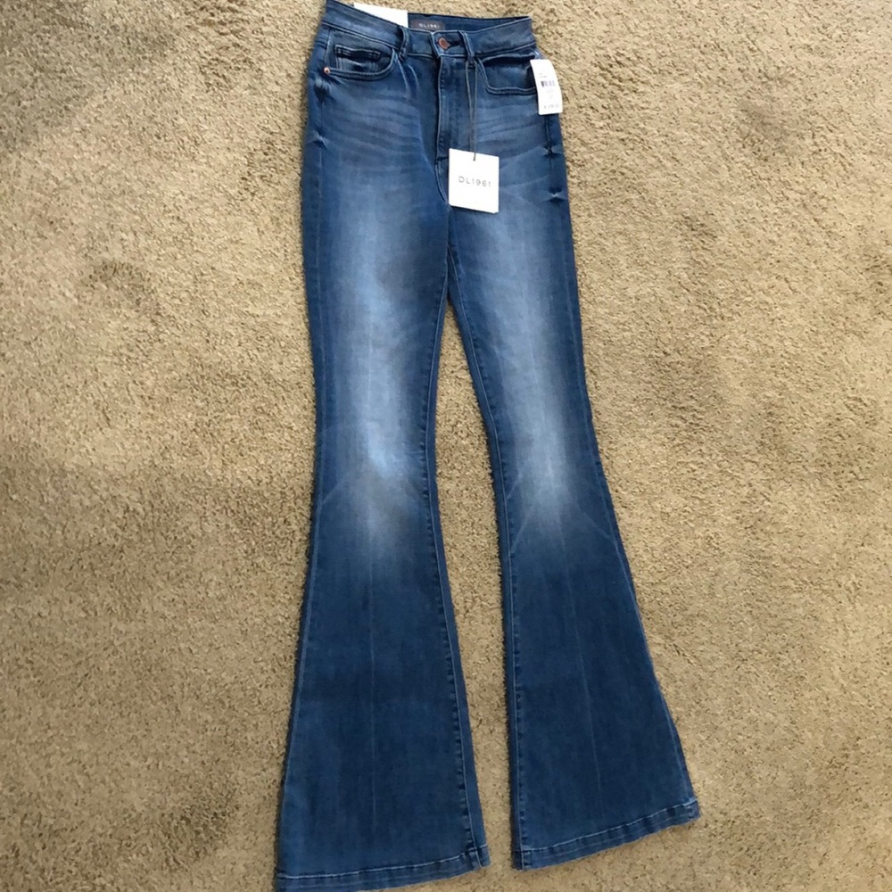 DL1961 Rachel High Rise Bell Bottom Jeans size 27